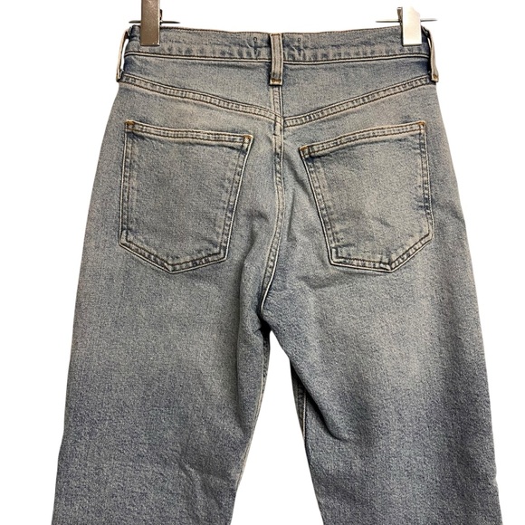 Agolde Merrel Mid Rise Straight‎ Leg Jeans Size 23 - Picture 5 of 9